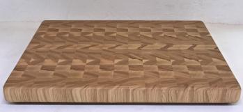 An Ash 18 x 12 end grain cutting  board.