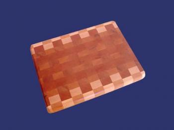 A Cherry Maple end grain cutting board
