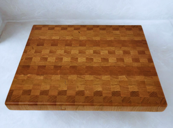 A large Cherry end grain cutting board