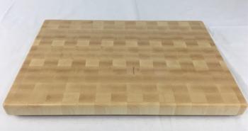 18 x 12 Maple end grain cutting board.