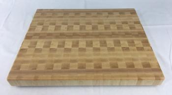 20 x 16 Maple end grain cutting board.