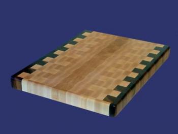 Maple Walnut end grain cutting board